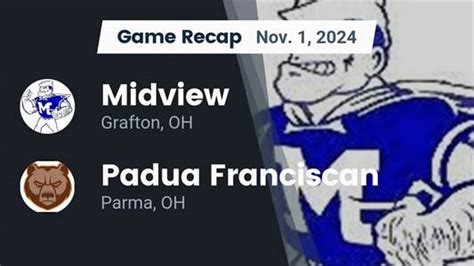 Football Game Preview Padua Franciscan Bruins Vs Buckeye Bucks