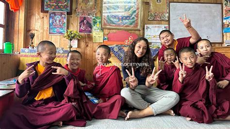 Volunteering At Buddhist Monastery In Nepal With A Journey Of Spreading