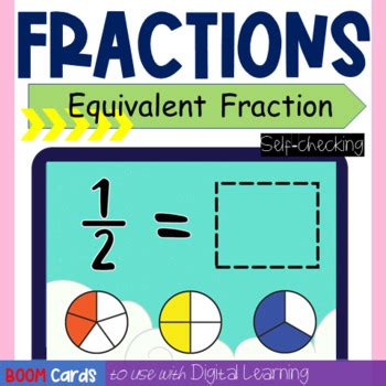 Results For Equivalent Fraction Matching Cards Tpt