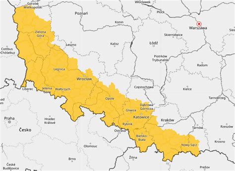 Burze z gradem przetoczą się przez Polskę Alerty IMGW dla pięciu