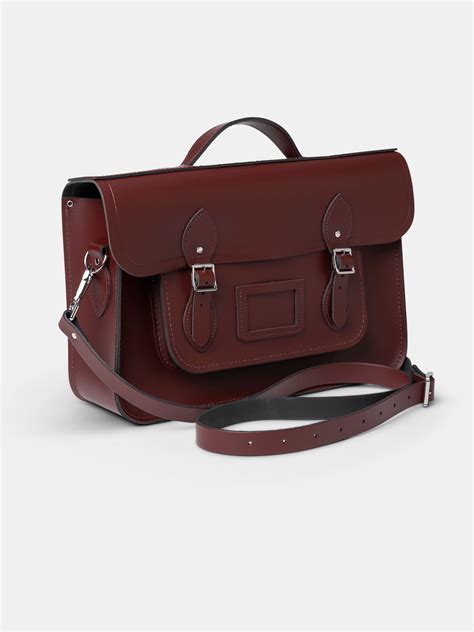 15inch Batchel - Oxblood | Cambridge Satchel