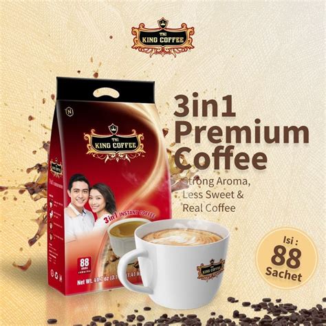 Jual Kopi Vietnam Trung Nguyen TNI King Coffee 3in1 88 Sachet