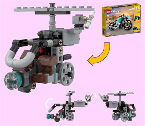 LEGO MOC Helicopter by evgeny_a | Rebrickable - Build with LEGO