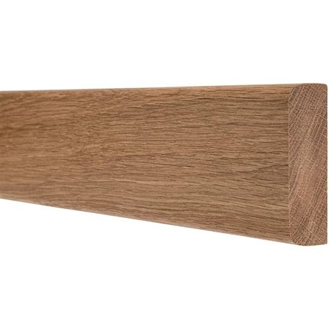 Solid Oak Bullnose Handrail Wall Plate 3 Metre From Uk