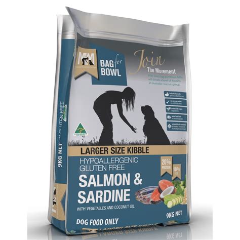 MFM 20kg Salmon & Sardine Larger Kibble Dry Dog Food