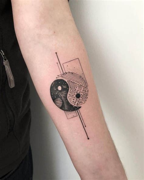 Yin Yang Tattoo Ideas Over Forearm Tattoos For Guys Tattoos For