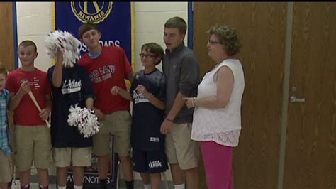 Crossroads Middle School Students return to school beaming with Red ...