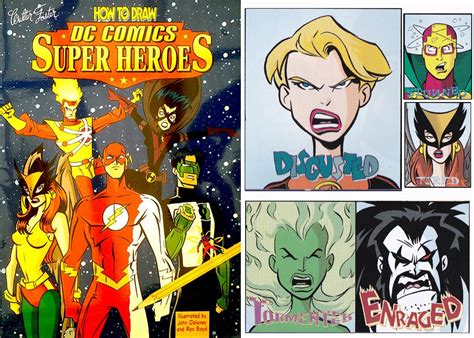 draw dc comics super heroes