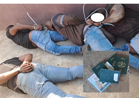 Four suspects traced after hijacking a courier vehicle