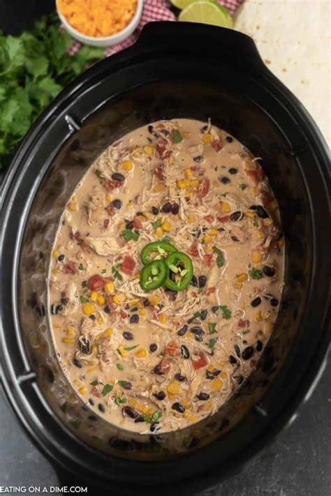 Crock Pot Fiesta Chicken Recipe Easy Crock Pot Fiesta Lime Chicken