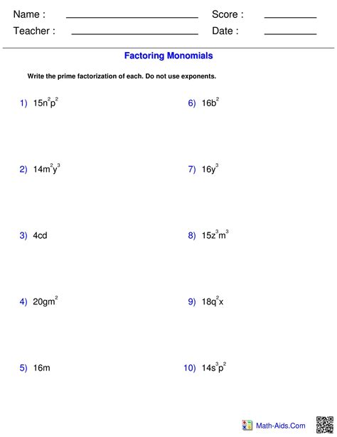 30 Beginning Algebra Worksheets Worksheets Decoomo