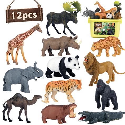 Jungle Safari Animals Safari Animals Poster | Animal Posters For Kids'