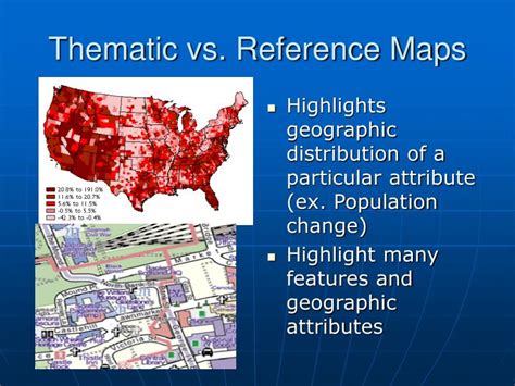 Types Of Maps Reference Vs Thematic Maps Winder Folks