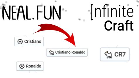 How To Get CR7 Ronaldo Cristiano In Infinite Craft Make CR7 Ronaldo