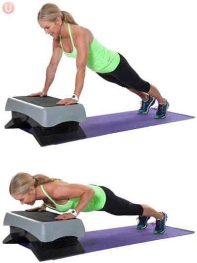 Push Up Variations Modifications