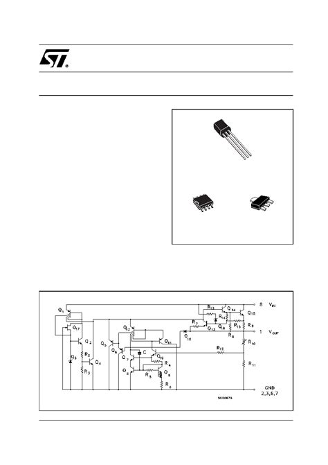 L L Datasheet Pages Stmicroelectronics Positive Voltage