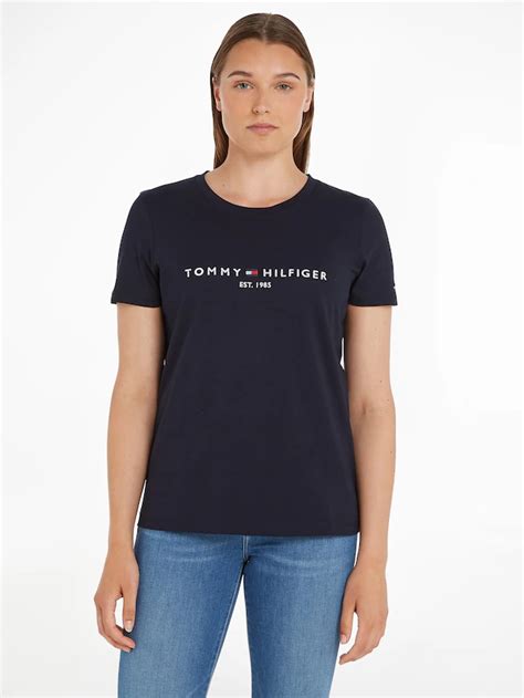 Tommy Hilfiger Rundhalsshirt HERITAGE HILFIGER C NK REG TEE Mit