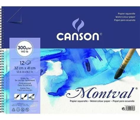 Bloco Montval 300 G m² Tf Esp 12 Fls 32 X 41 Cm Parcelamento sem juros