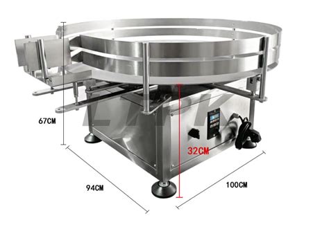 Rotary Turntable Bottle Unscrambler Can Turn Table Bottle Sorting