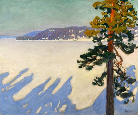 Discoveries A Tranquil Finnish Landscape By Akseli Gallen Kallela