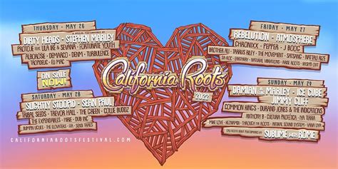 The California Roots And Arts Festival Releases 2022 Line Up