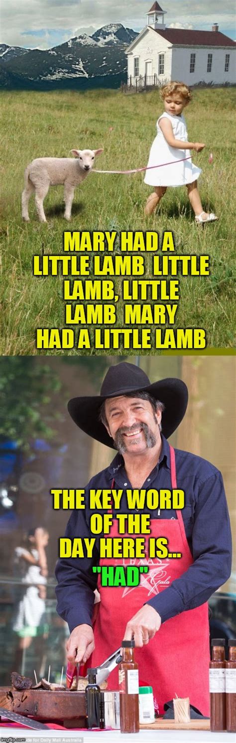 Mary Had A Little Lamb Meme