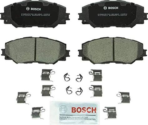 Bosch Quiet Cast Premium Ceramic Front Disc Brake Pad Set For Toyota