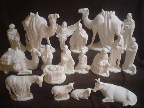 Nativity Ceramic Holland Paint Bisque Ready Ceramics Pottery Piece C663