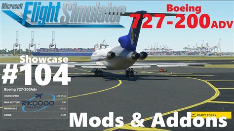 Boeing 727 200ADV Showcase 104 Mods Addons For Microsoft Flight