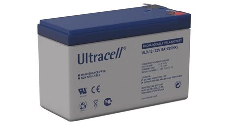 Ul Ultracell Rechargeable Battery Lead Acid V Ah Blade