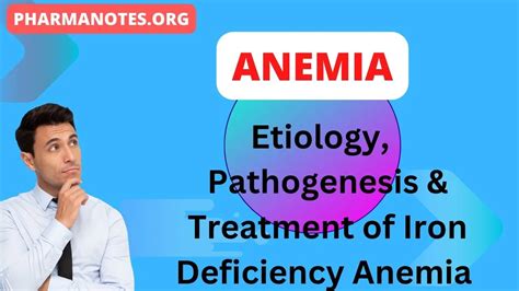 Anaemia B Pharma 2nd Semester Pathophysiology Notes Pdf Pharmanotes