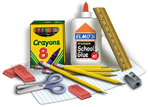 elementary school supplies  pixel slinger  deviantart
