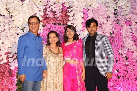 Vidhu Vinod Chopra and family at Ambani Wedding! Media