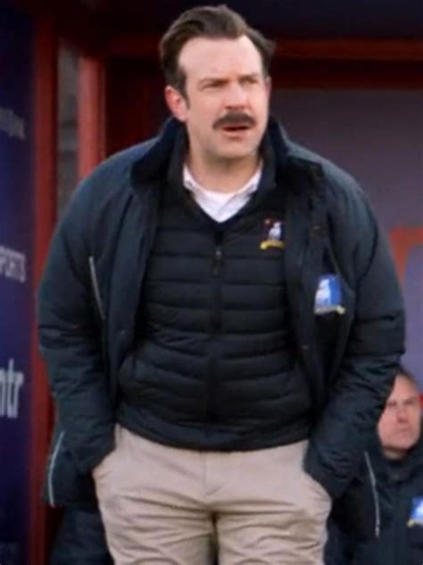 Jason Sudeikis Ted Lasso Black Jacket