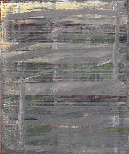 Gerhard Richter Abstract Painting Gray