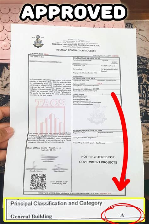 Pcab Triple A License 2023 Approved