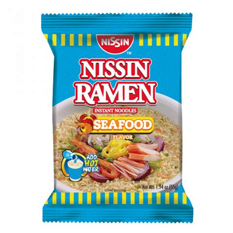 Nissin Ramen Mixed Seafood 55g - Bohol Grocery