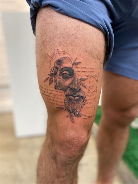 Marcus Aurelius Tattoo In 2023 Cool Tattoos Tattoos New Tattoos