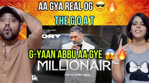 Millionaire Song Reaction Yo Yo Honey Singh Glory Leo Youtube