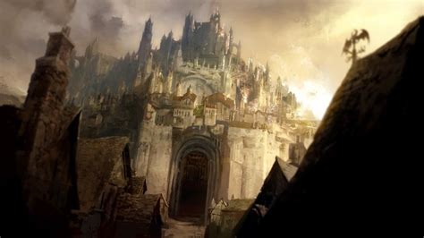 X Video Games Anime Artwork Guild Wars Guild Wars Castle