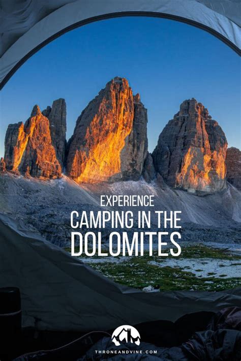 The 7 best places for camping in the dolomites 2023 – Artofit