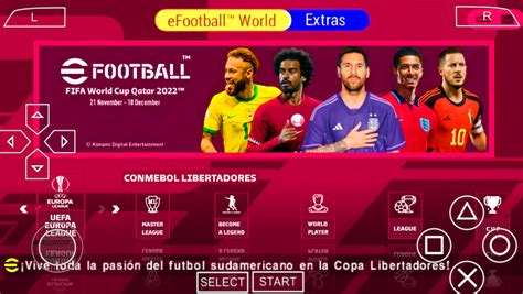 EFOOTBALL PES 2023 PPSSPP ANDROID EUROPEUS NOVAS FACES ELENCOS SELEÇÃO