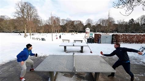 Photos Heavy Snow In Germany Reigns In Coldest February Since 2012 Hindustan Times