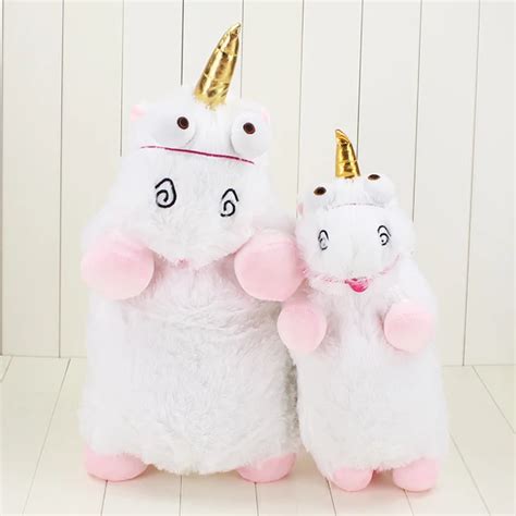 52cm 40cm Pink Cute Fluffy Unicorn Plush Toys Soft Stuffed Big Animal Unicorn Plush Dolls-in ...