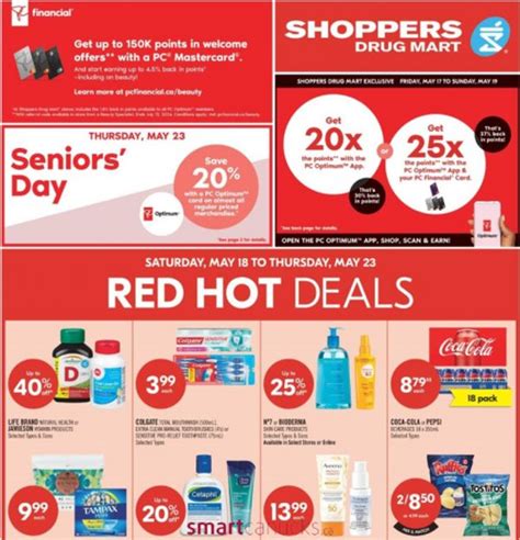 Shoppers Drug Mart Canada 20x The PC Optimum Points May 17th 19th Or