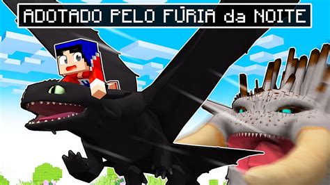 Fui Adotado Pelo Banguela De Como Treinar O Seu Drag O No Minecraft