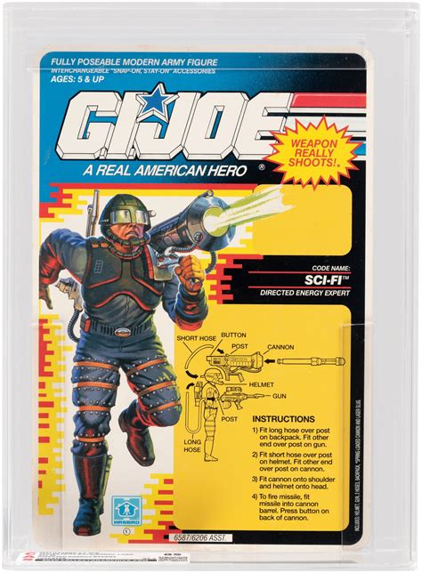 Hake S G I Joe Sci Fi Series Back Proof Card Cas