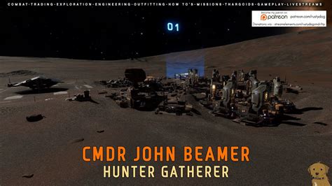 Elite Dangerous Odyssey Cmdr John Beamer Hunter Gatherer Youtube