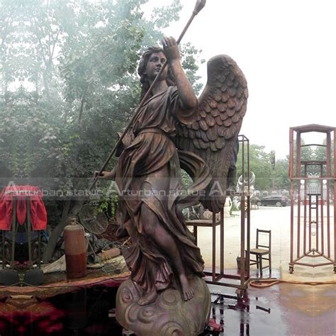 Guardian Angel With Sword Statue