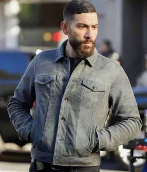 Zeeko Zaki FBI TV Show Omar Adom Suede Jacket Jackets Expert